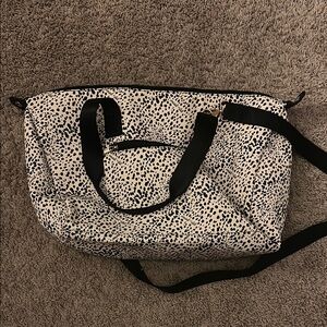 Stylish Black and White Women's Bag